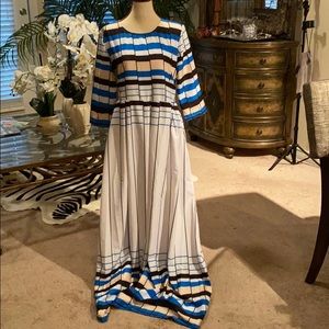 Blue /White Dress #200